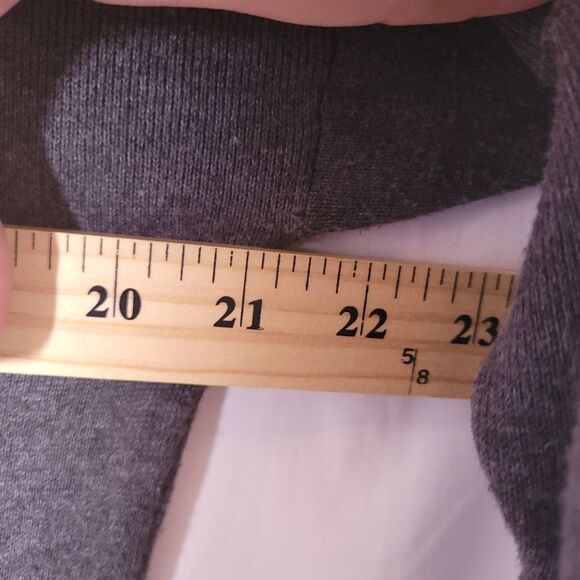 Lacoste Sweater Dress 36 Small Gray Tunic - Picture 7 of 10